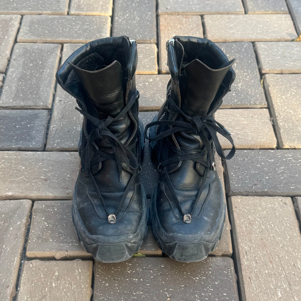 Rick Owens Tractor Hexagram Boots