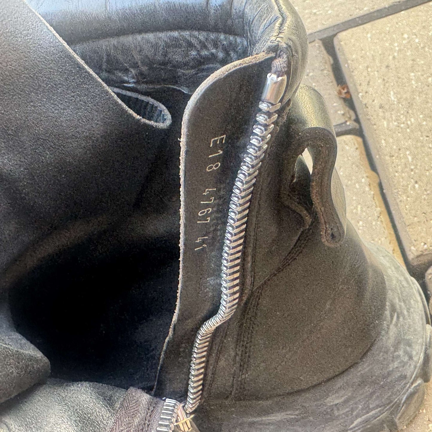 Rick Owens Tractor Hexagram Boots