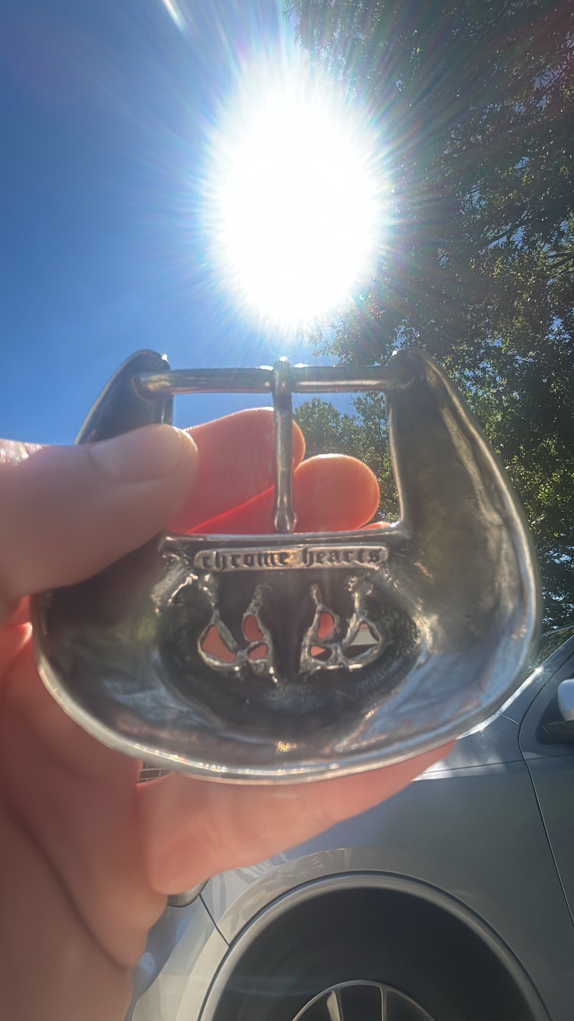 Chrome hearts vintage clawmark buckle