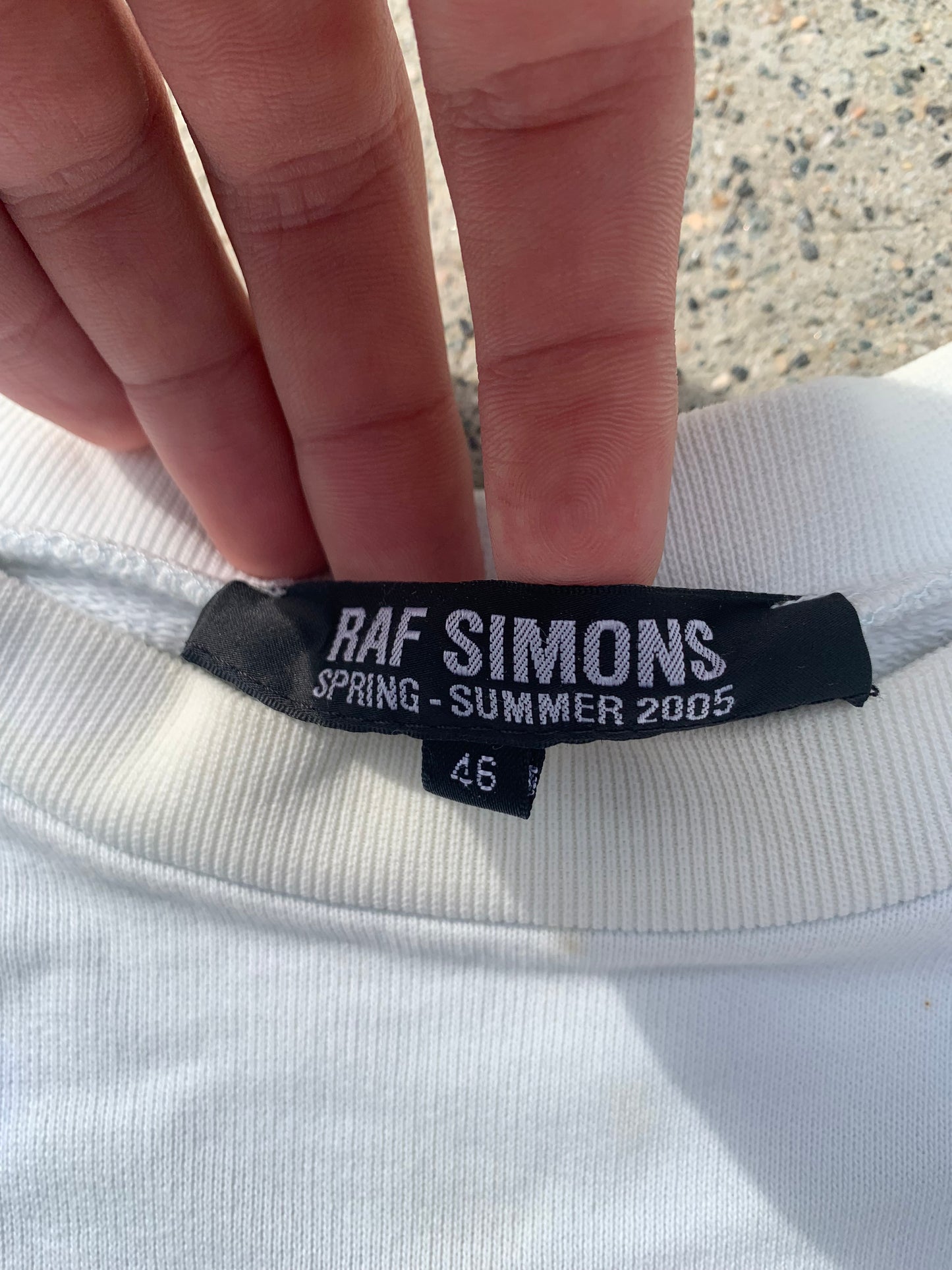 Raf Simon’s SS05 1954 Taliesin Crewneck