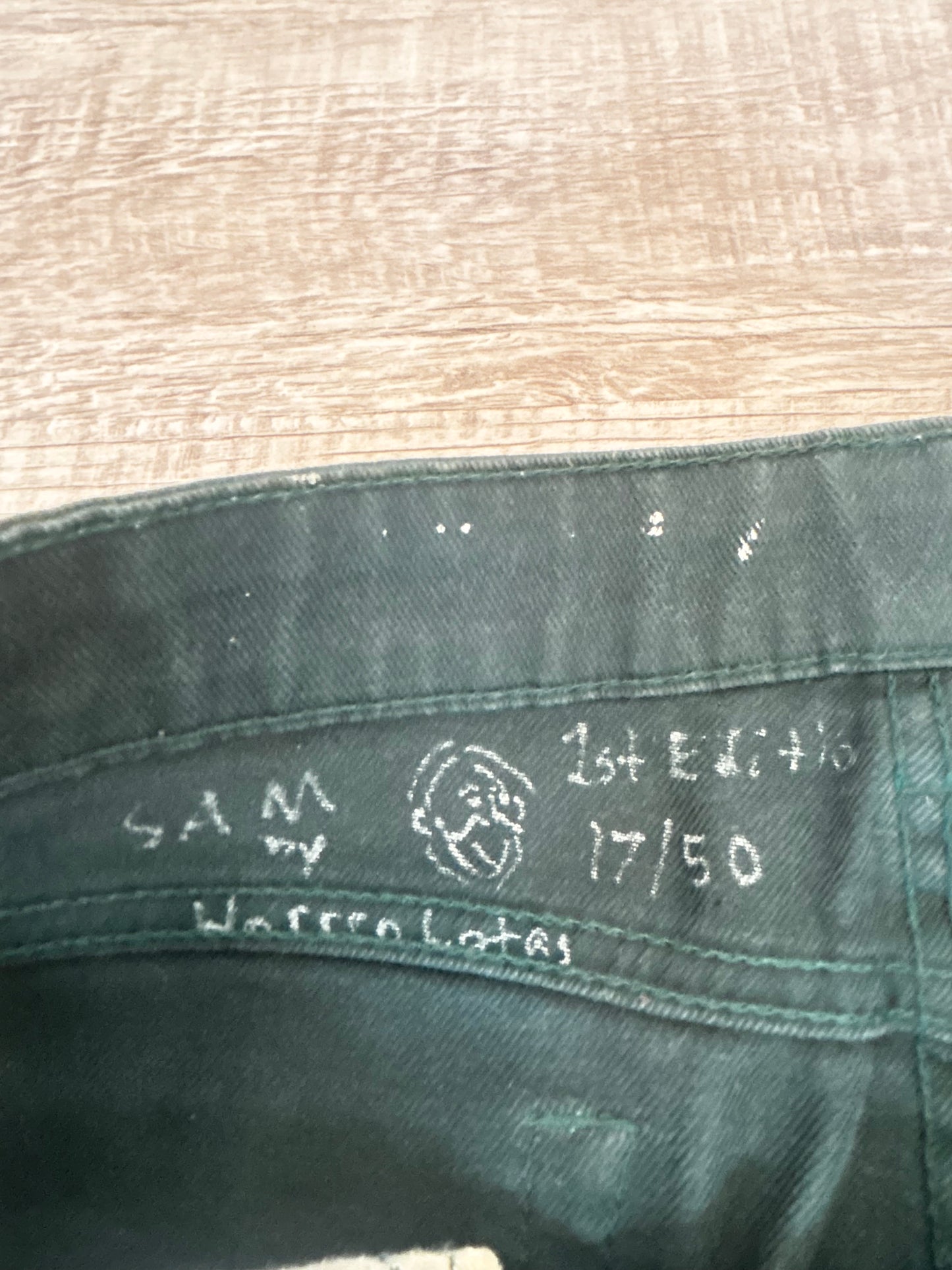 Warren lotas 17/50 sample demon denim