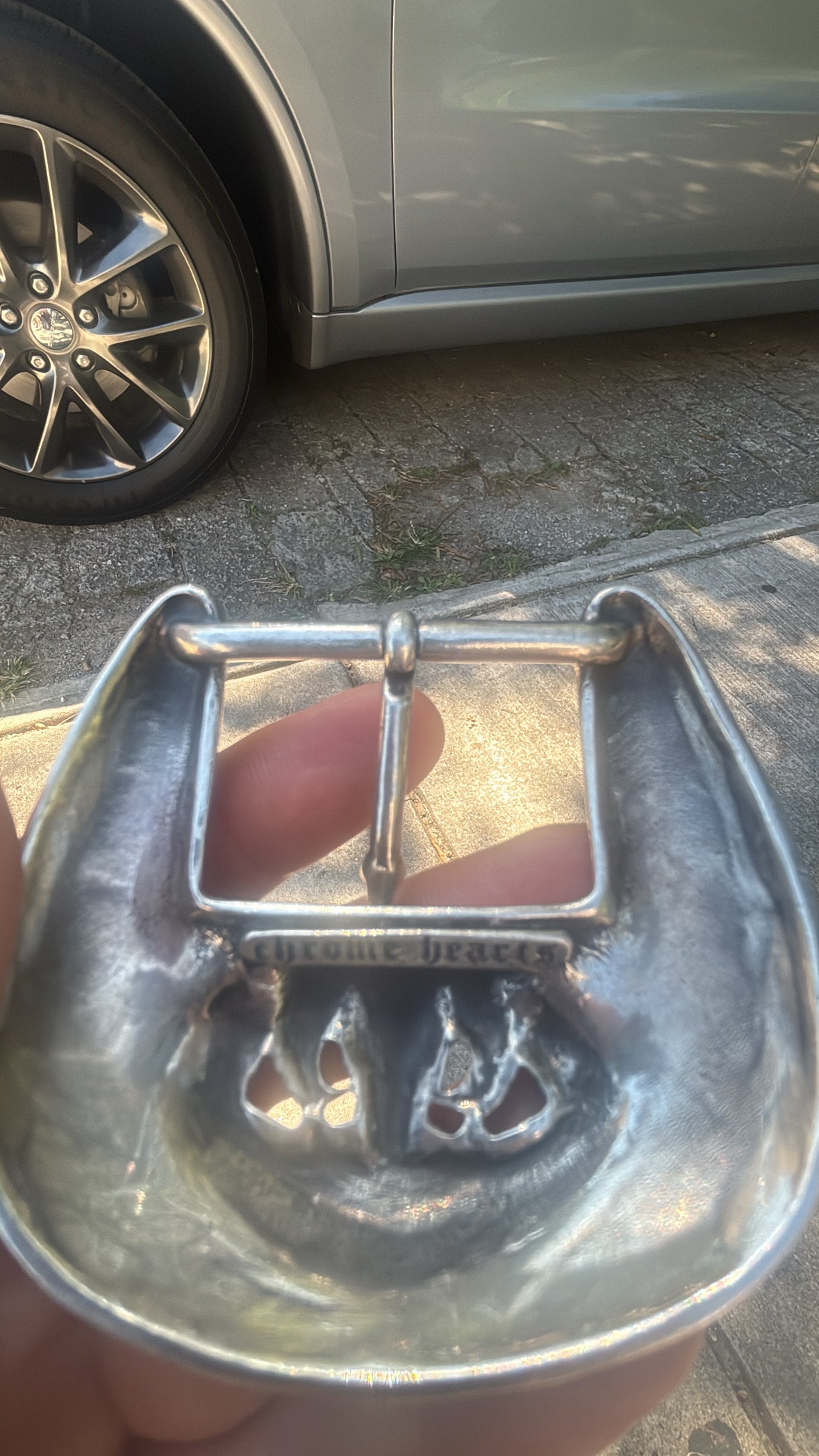Chrome hearts vintage clawmark buckle