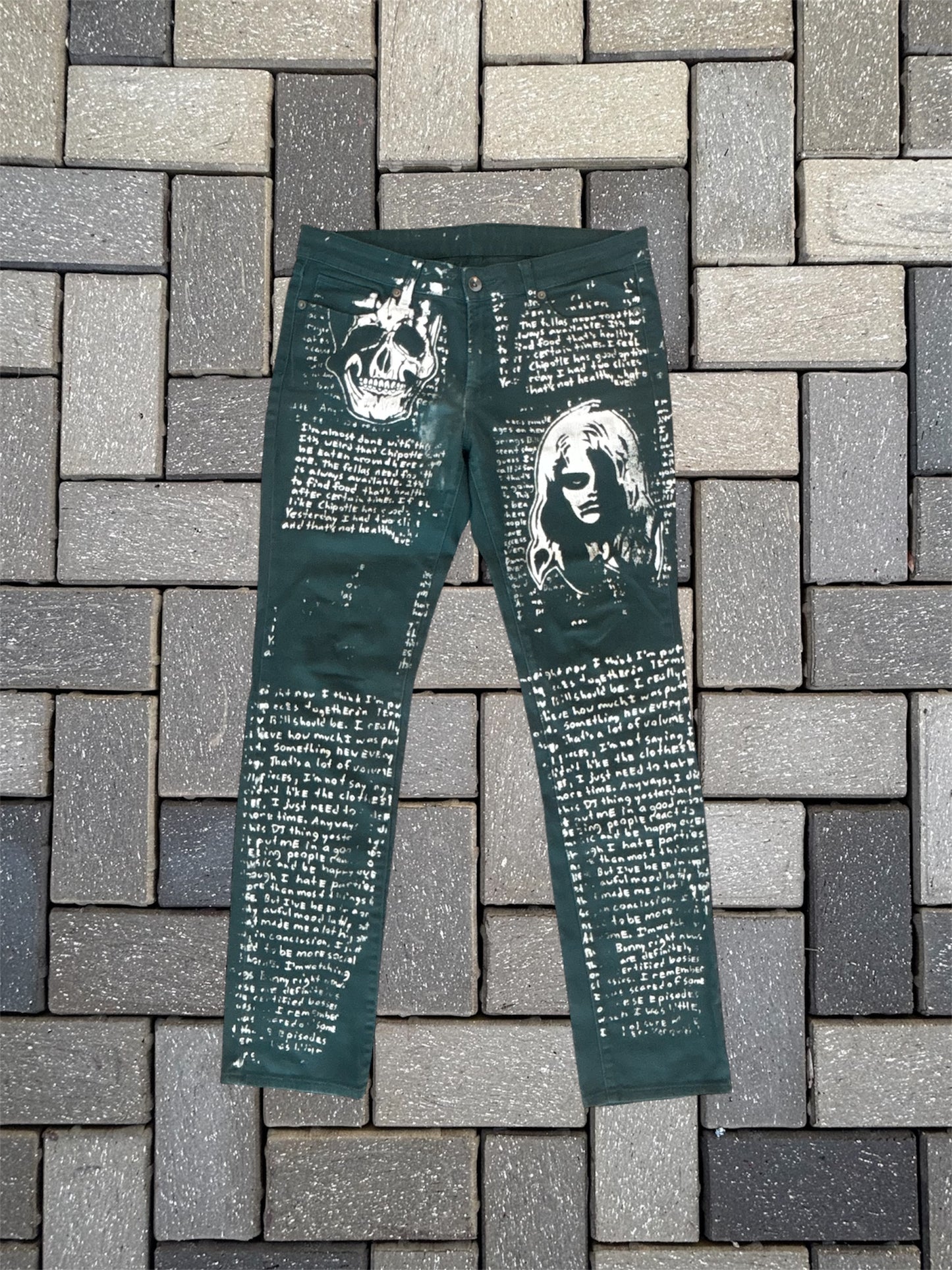 Warren lotas 17/50 sample demon denim