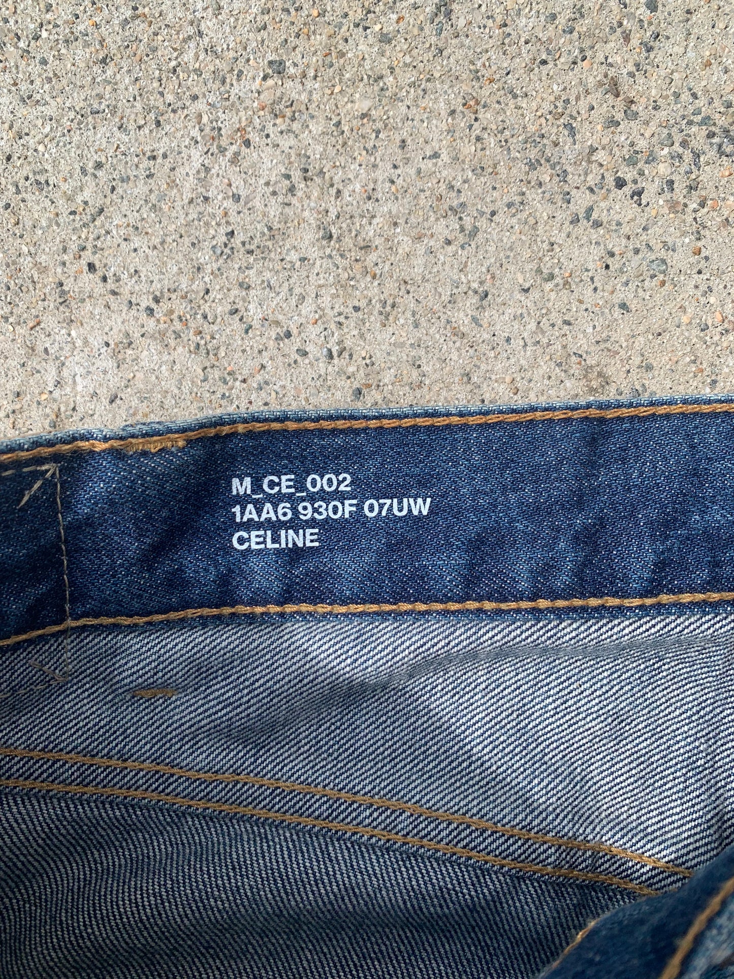 Celine Hedi Slimane Denim