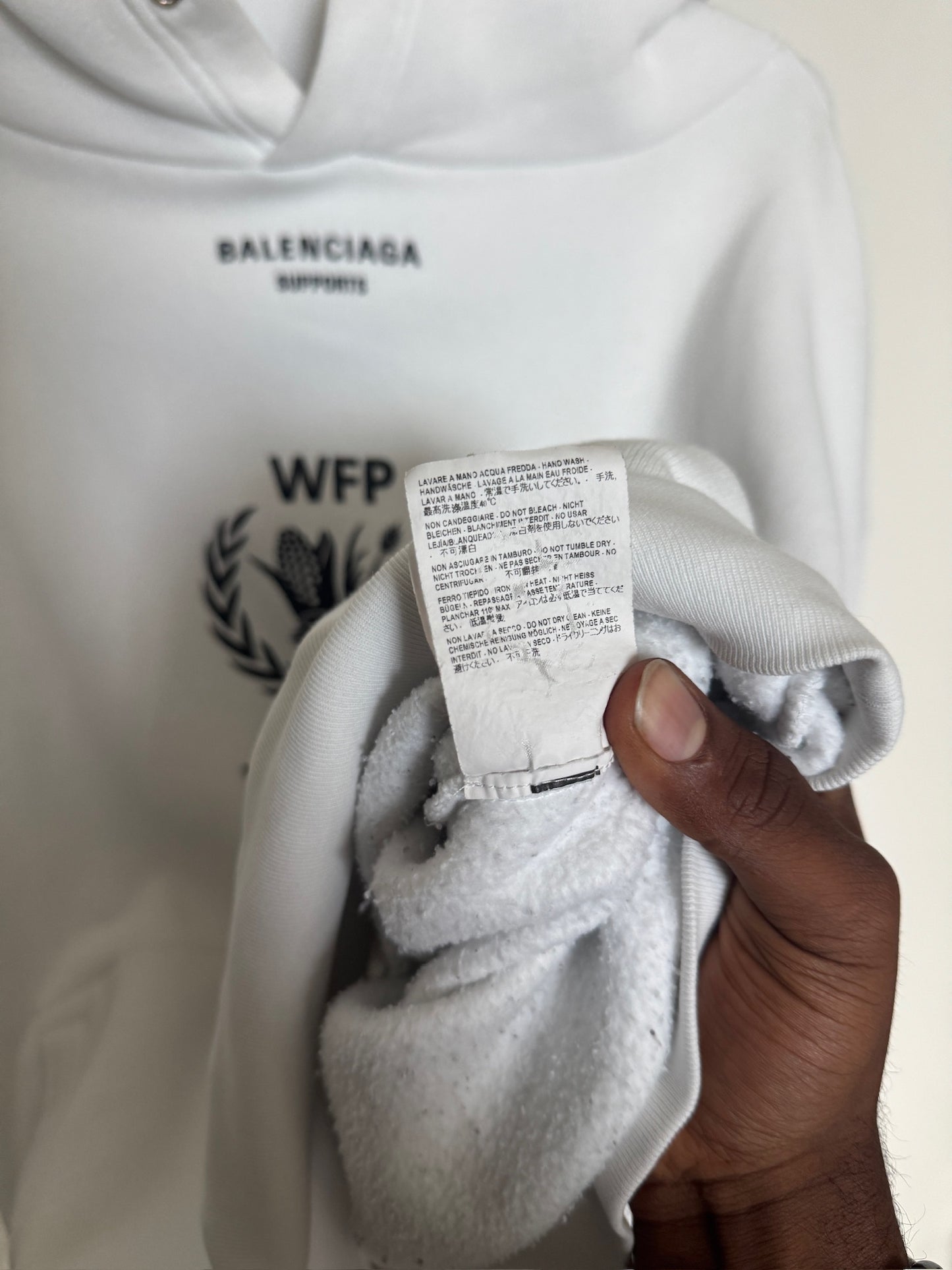 Balenciaga WFP hoodie