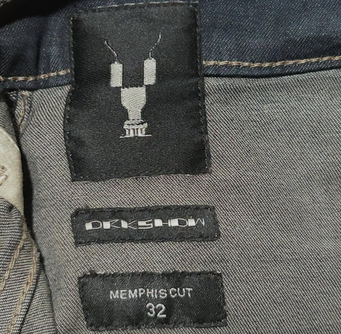 Rick Owen’s hustler Memphis cut denim