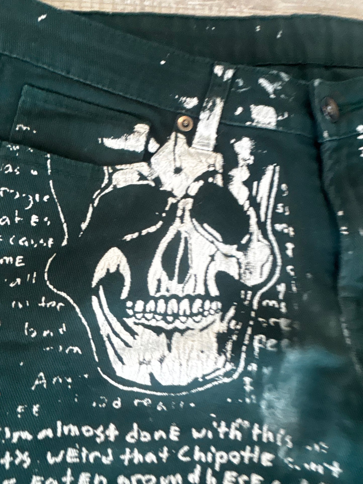 Warren lotas 17/50 sample demon denim