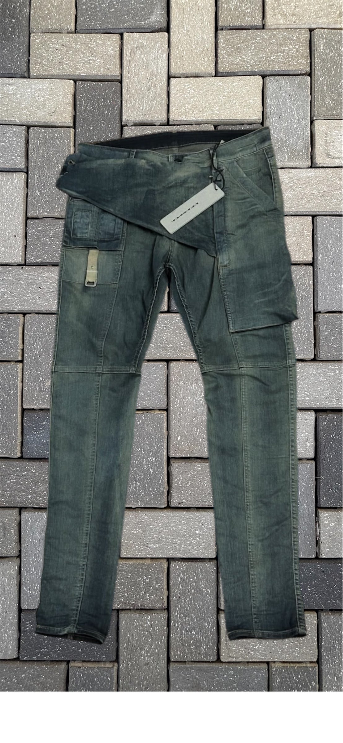 Rick Owen’s hustler Memphis cut denim