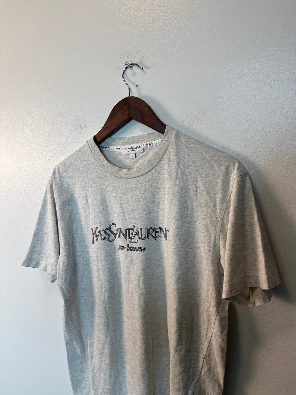 Saint Laurent logo tee