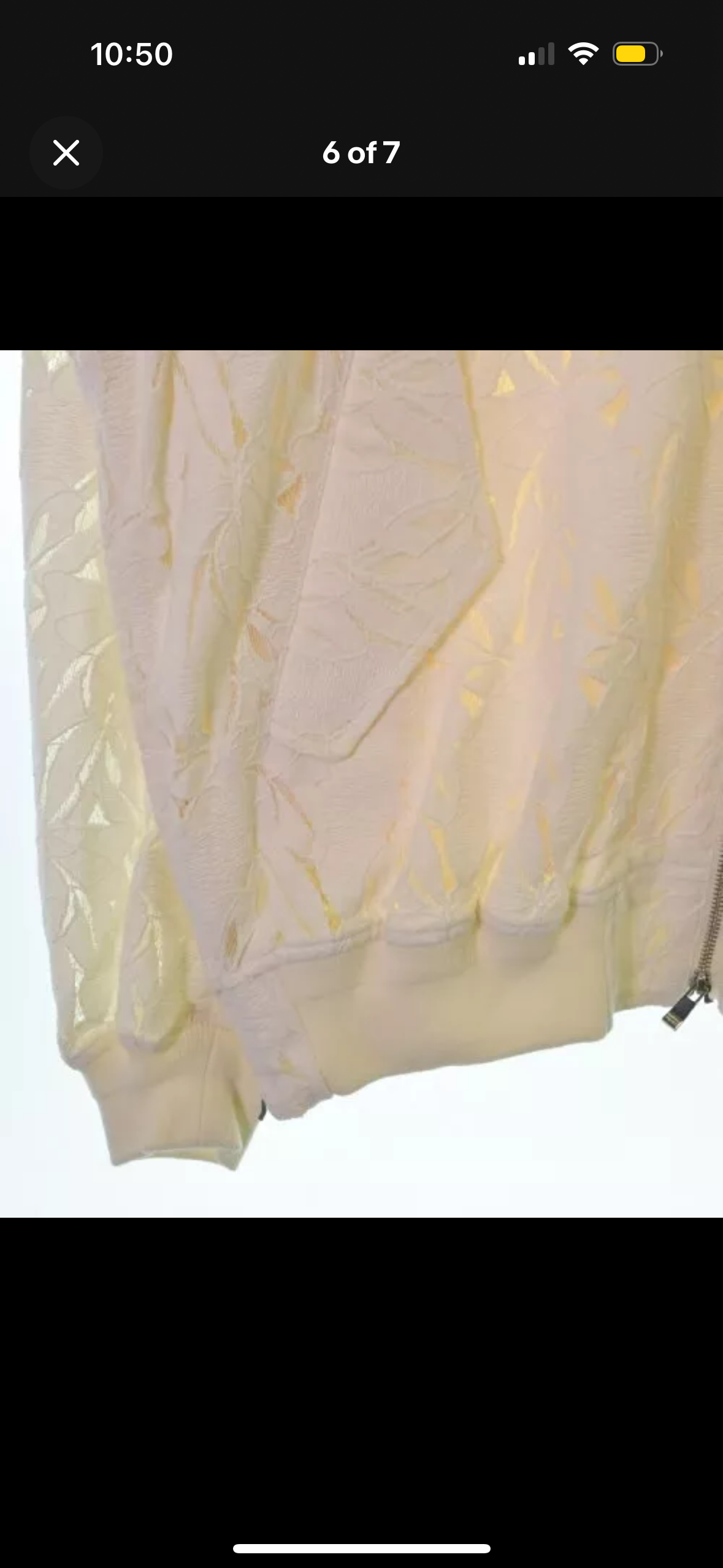 Maison Special  butterfly zip up