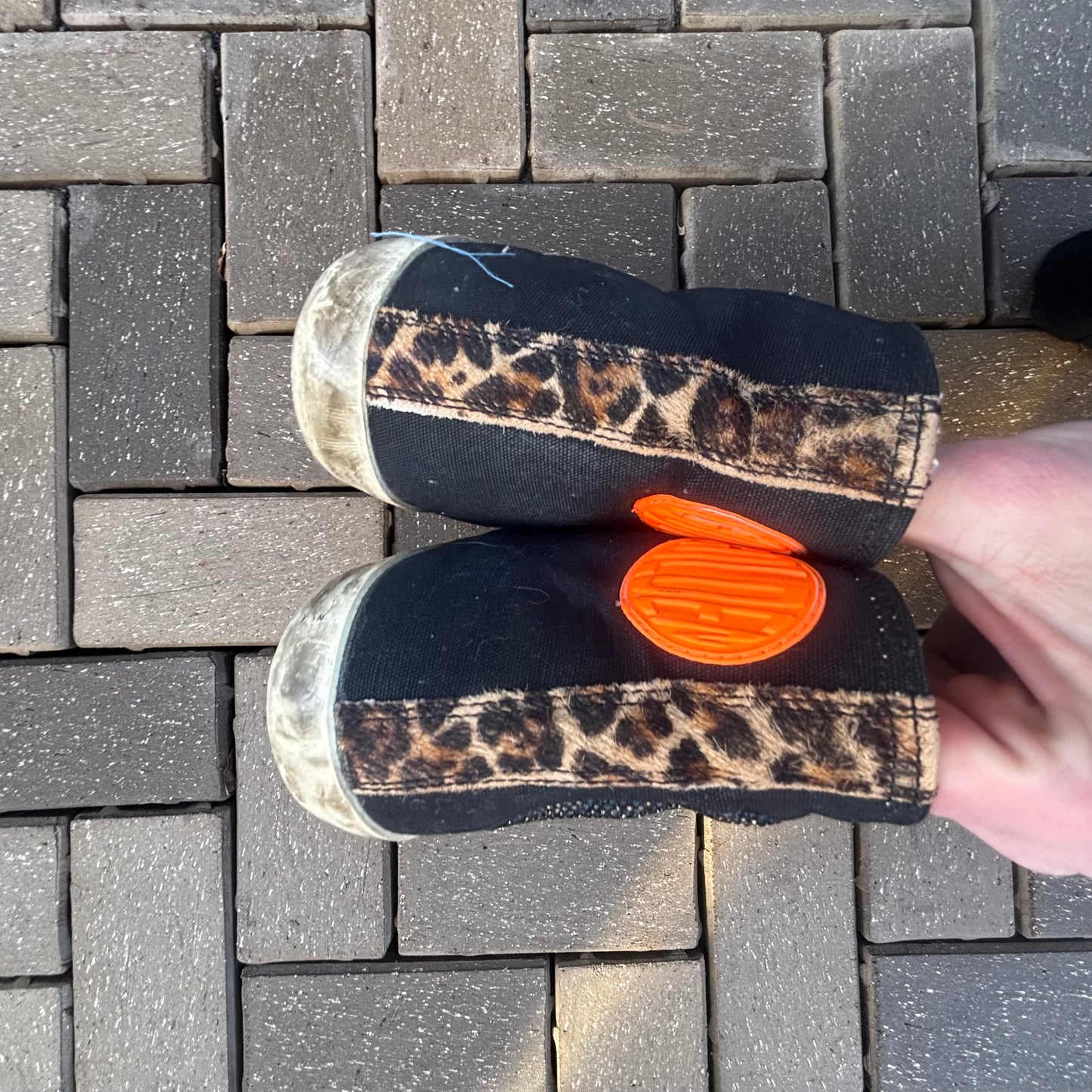 Golden Goose Hightop Custom Sneakers