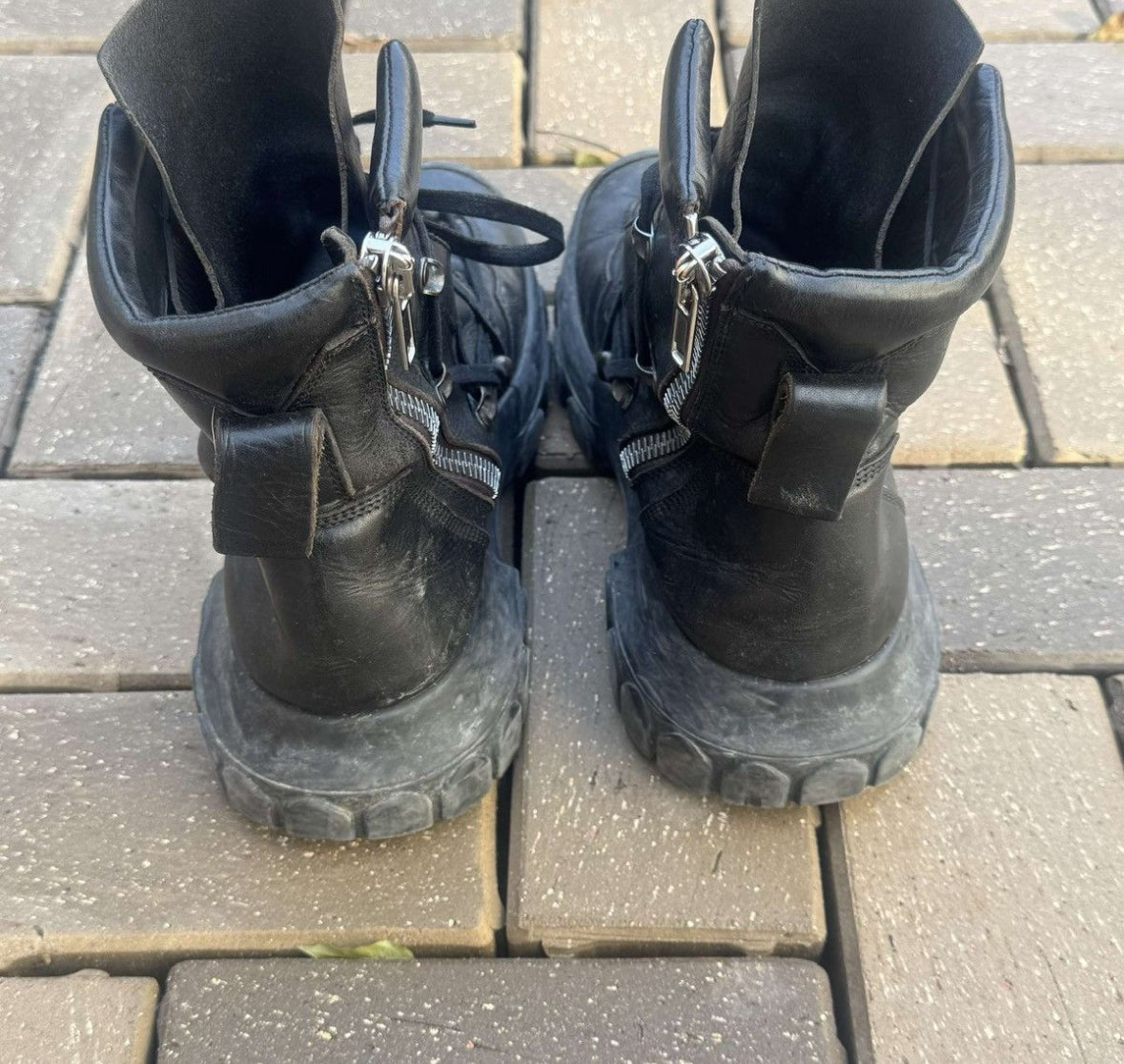 Rick Owen’s Pentagram SS21 boots