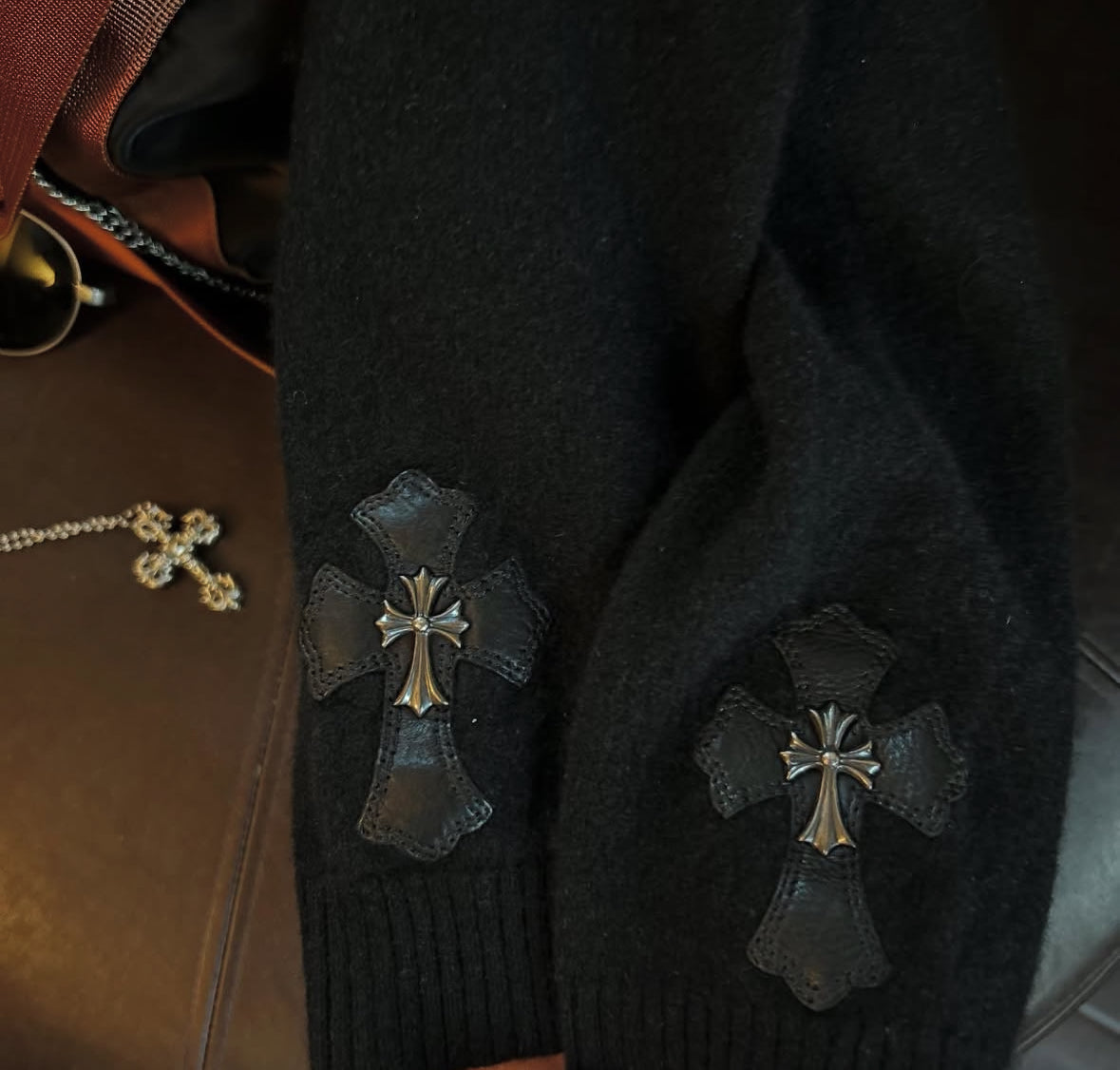 Chrome hearts cashmere sweater