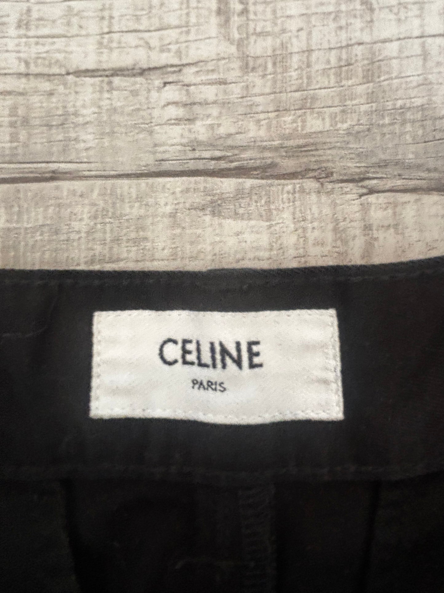 Celine boat style chinos