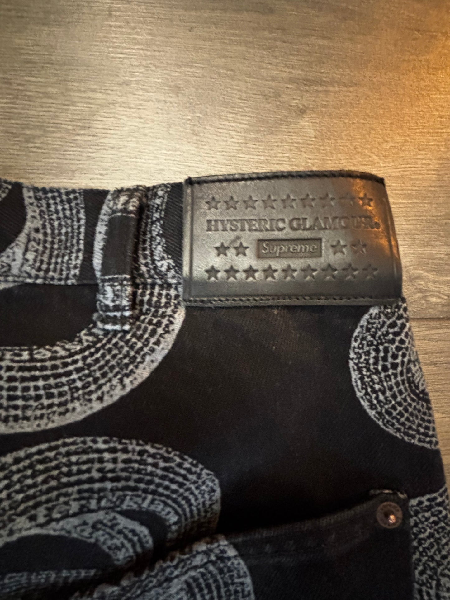 Hysteric Glamour Supreme Snake Double Knees