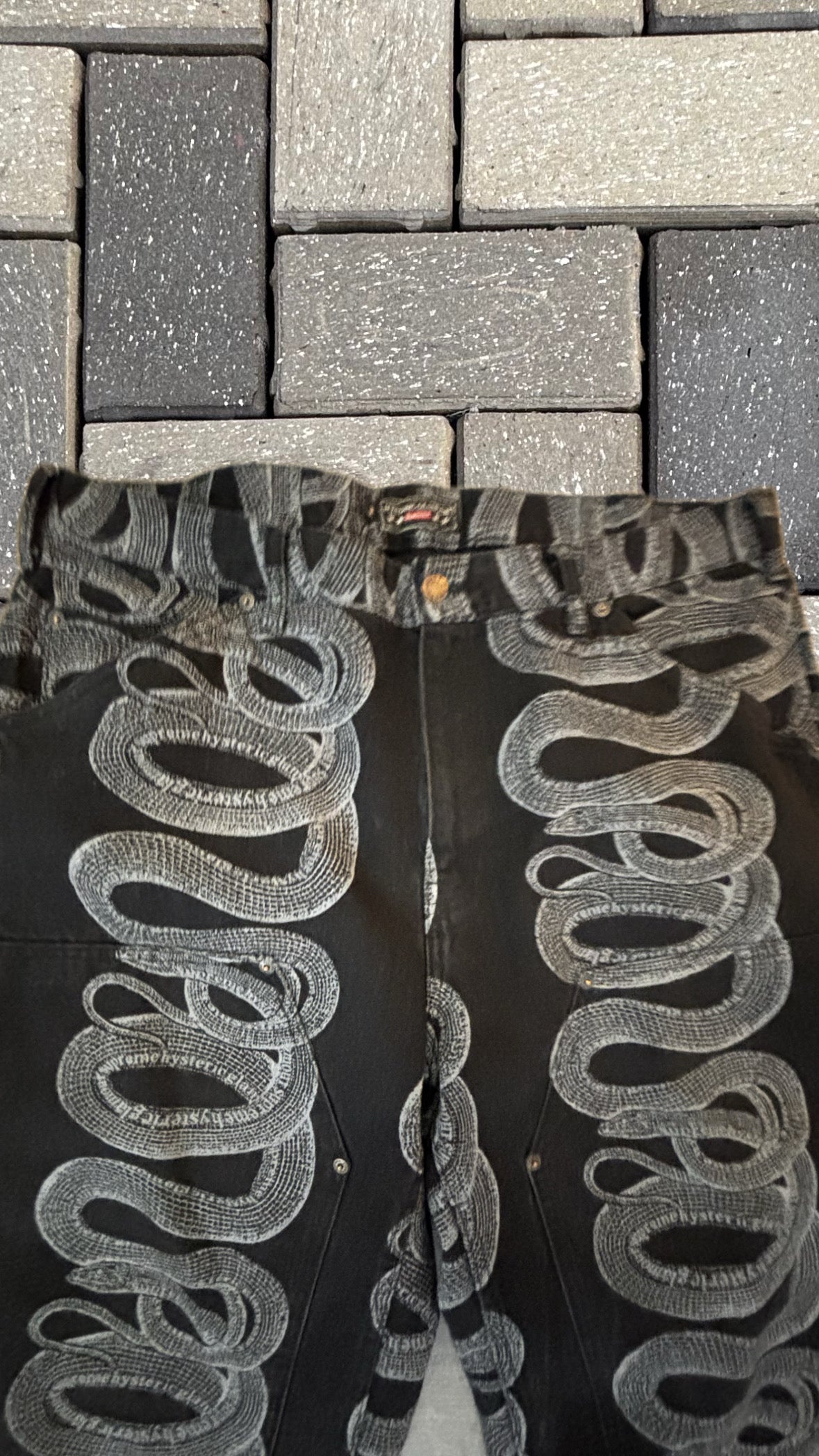 Hysteric Glamour Supreme Snake Double Knees