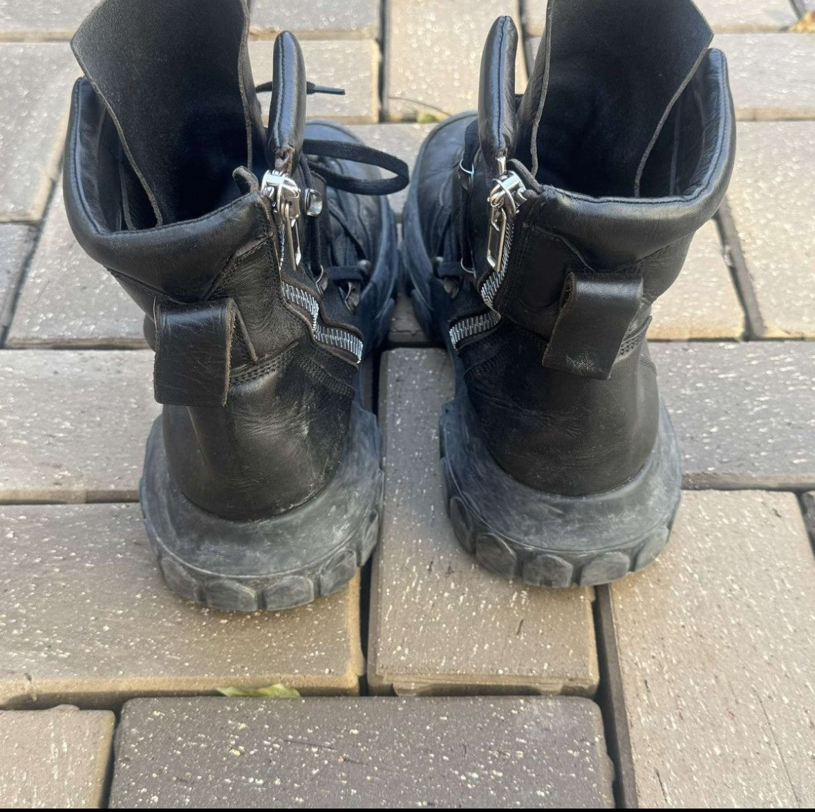 Rick Owen’s Pentagram SS21 boots