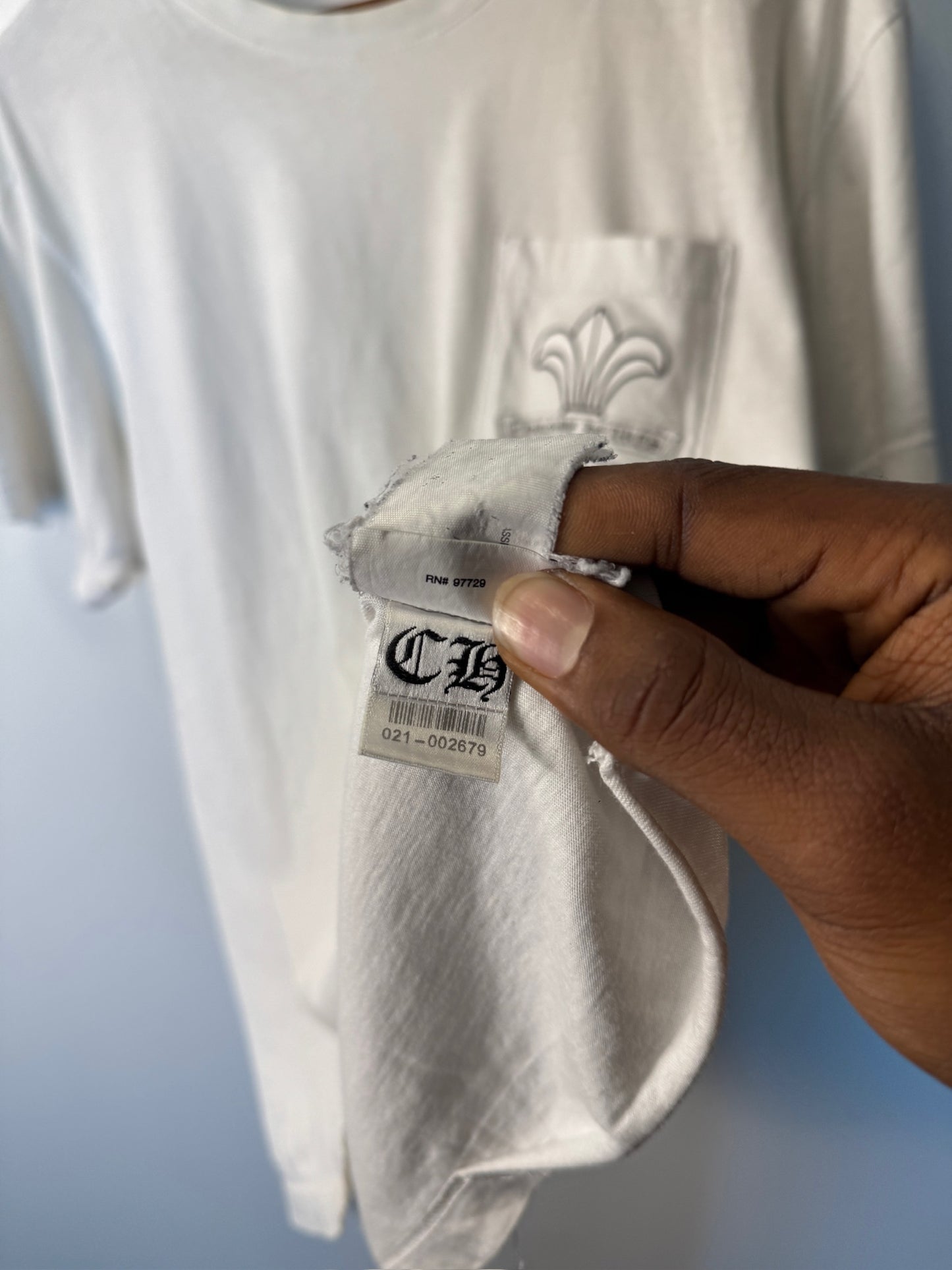 Chrome hearts le fleur tee