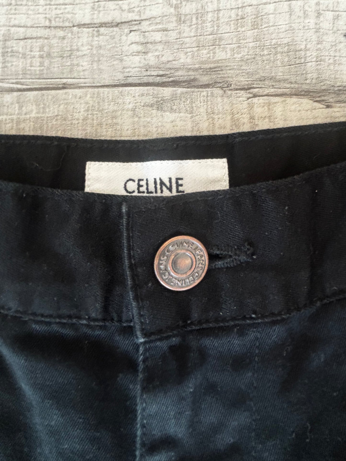 Celine boat style chinos