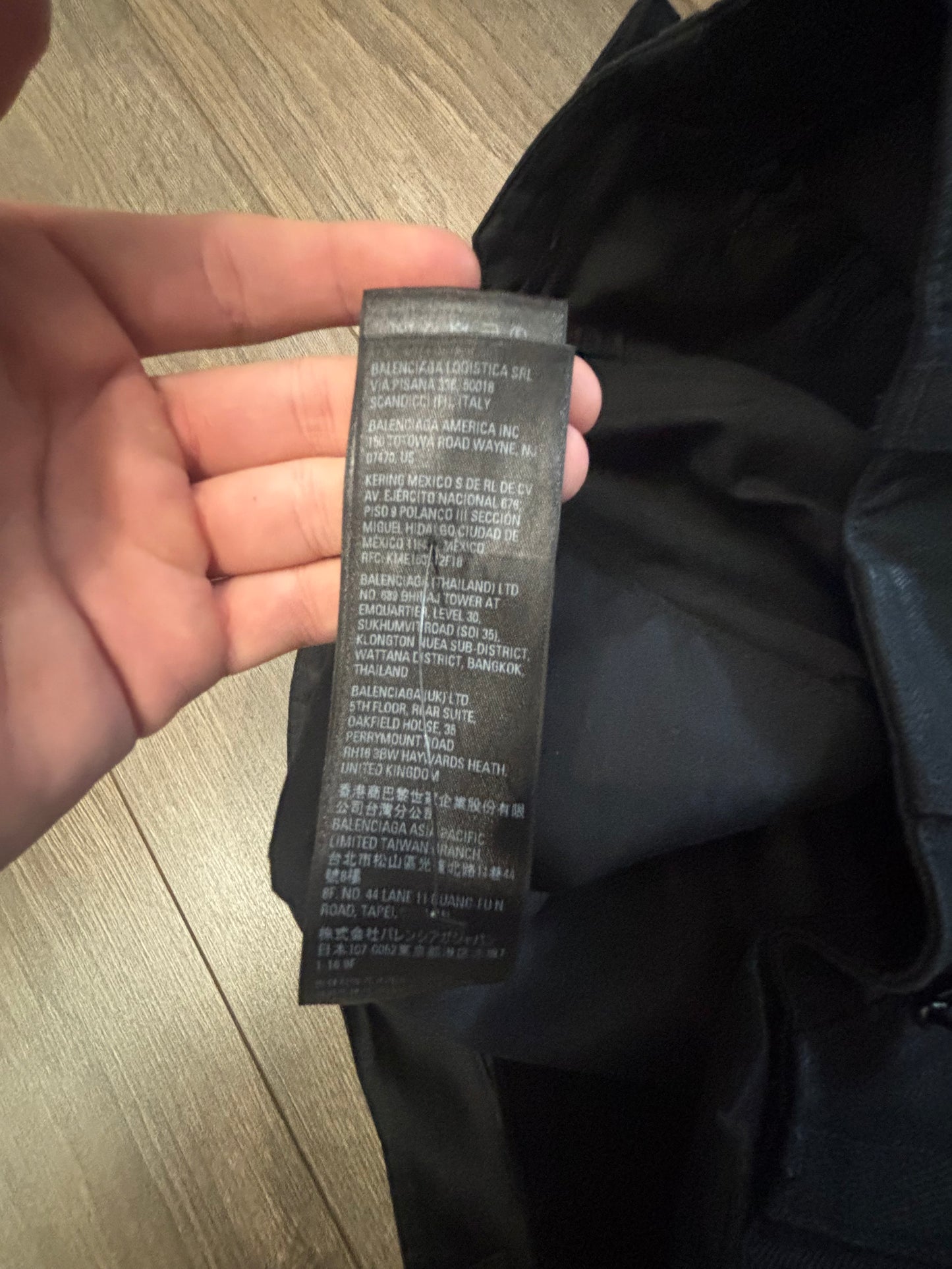 Balenciaga kick cargos