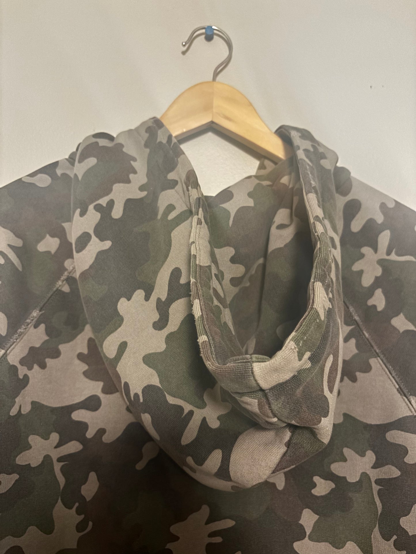 Saint Laurent Hedi Slimane FW15 Distressed Camo Zip