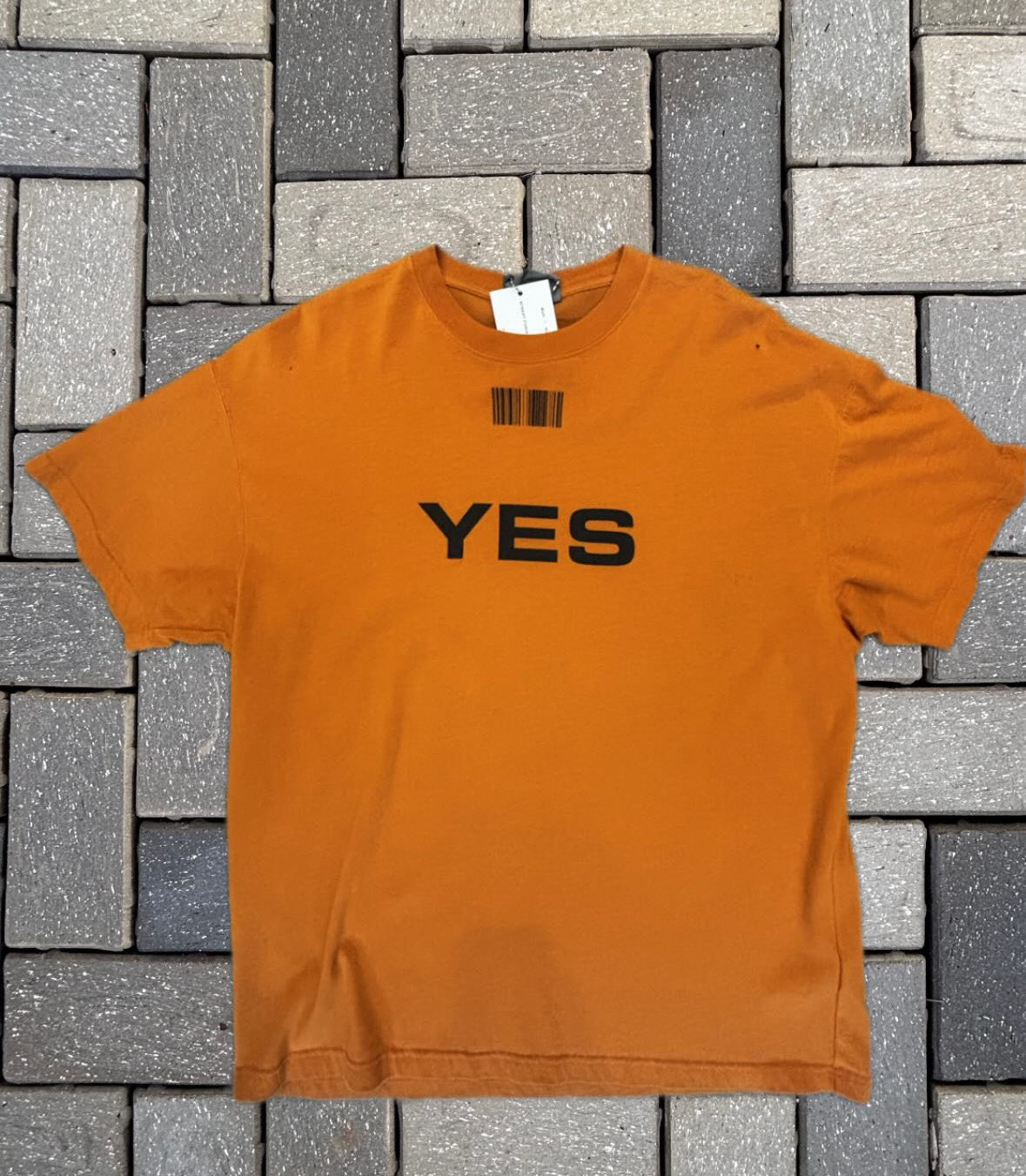 Vetements yes/ no tee