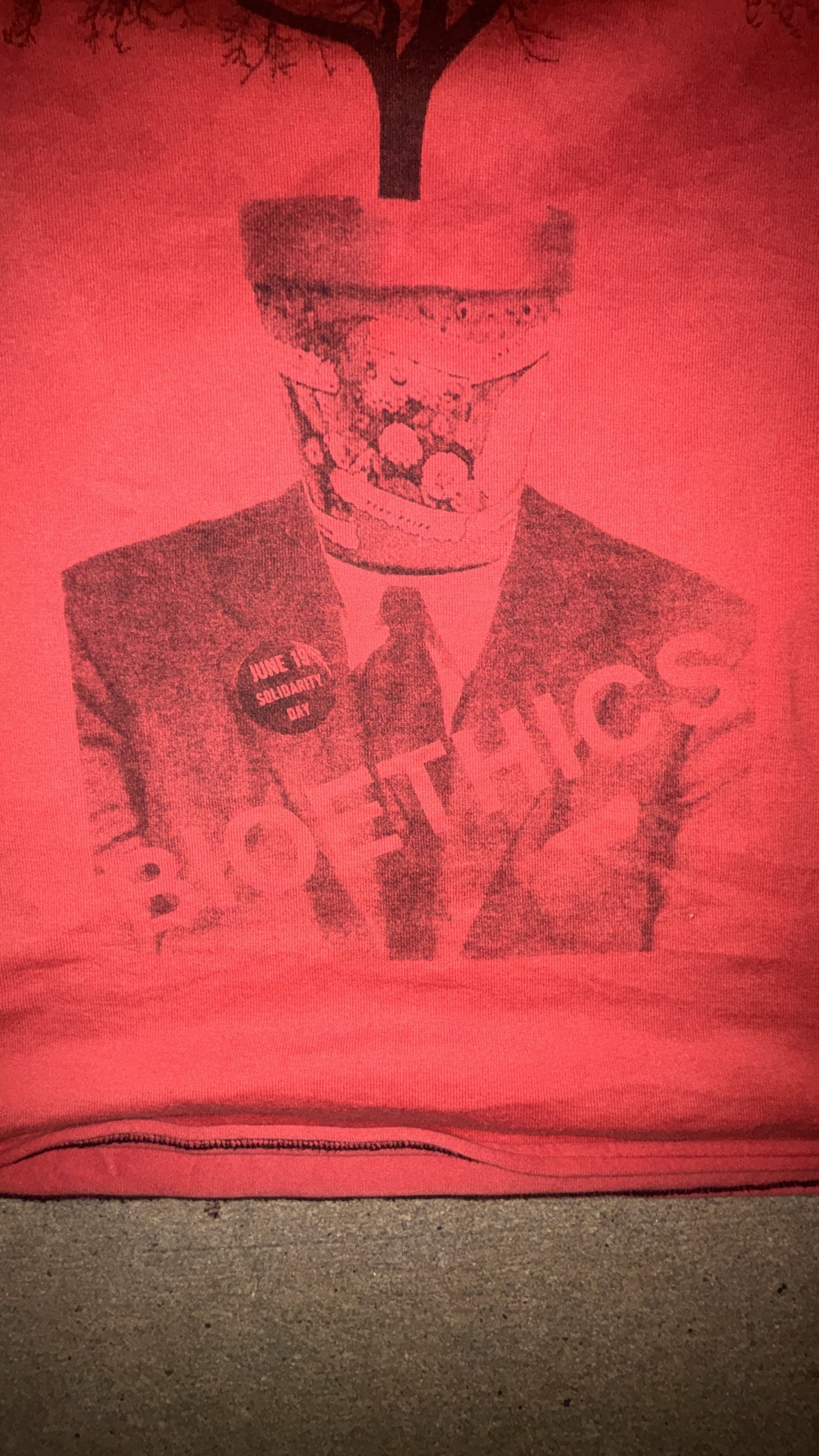 Undercover bio ethics tee