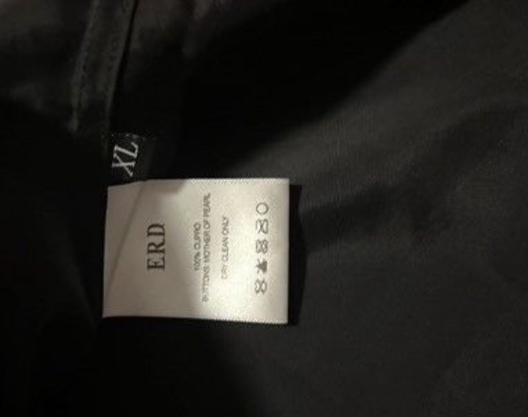 Enfants Riches Deprimes Silk Embroidery Button Up