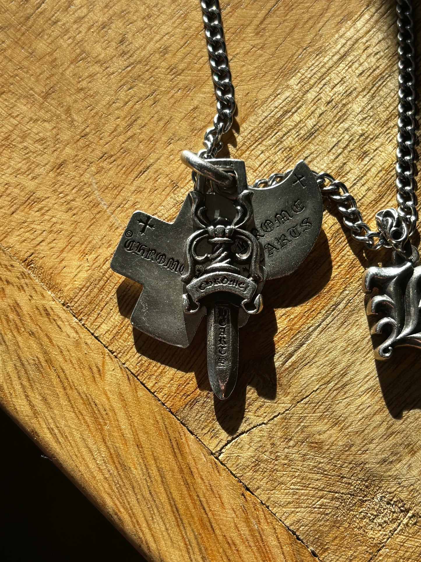 Chrome Hearts trinket pendant