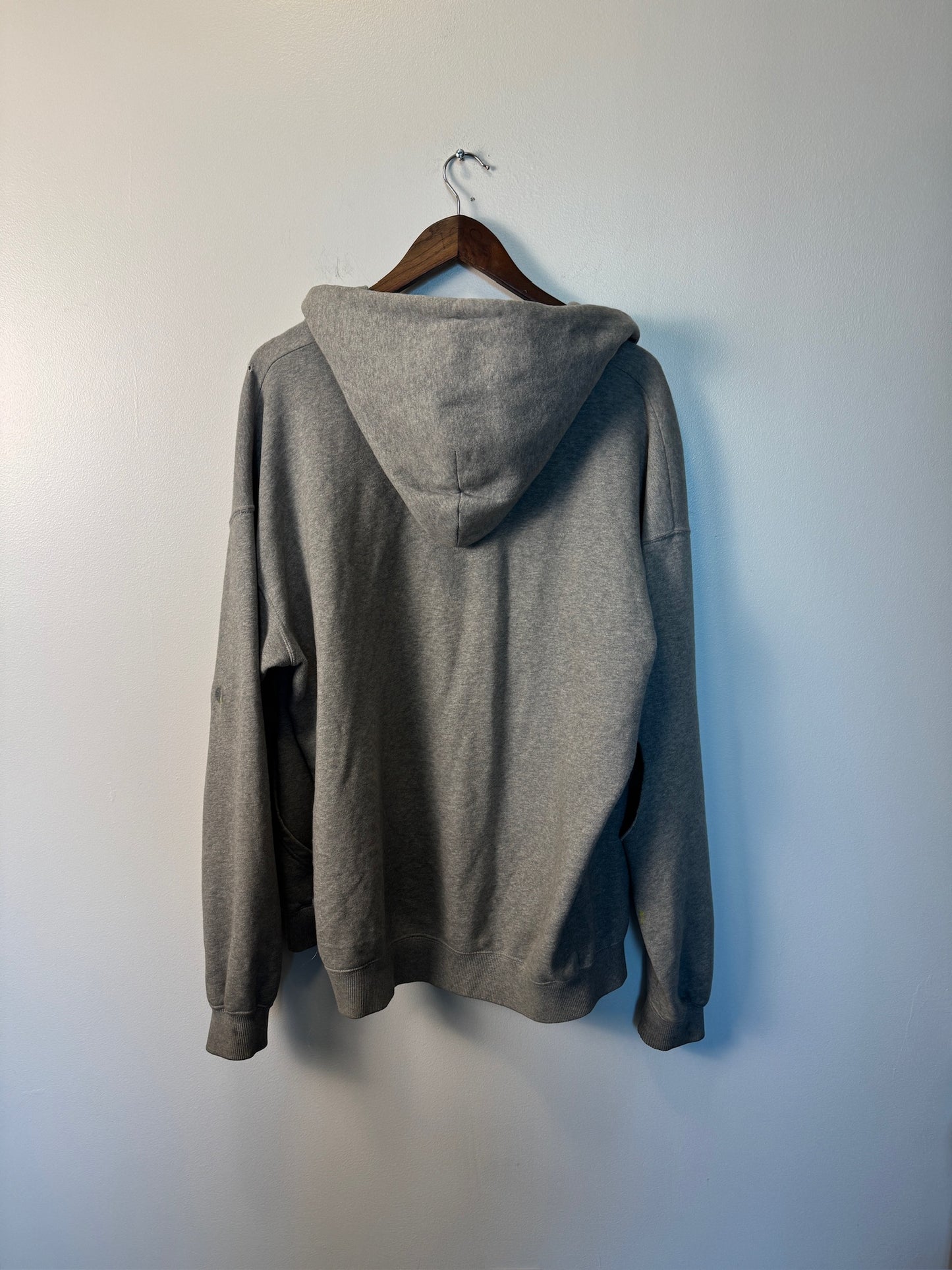 Vetements logo zip with chrome zipper