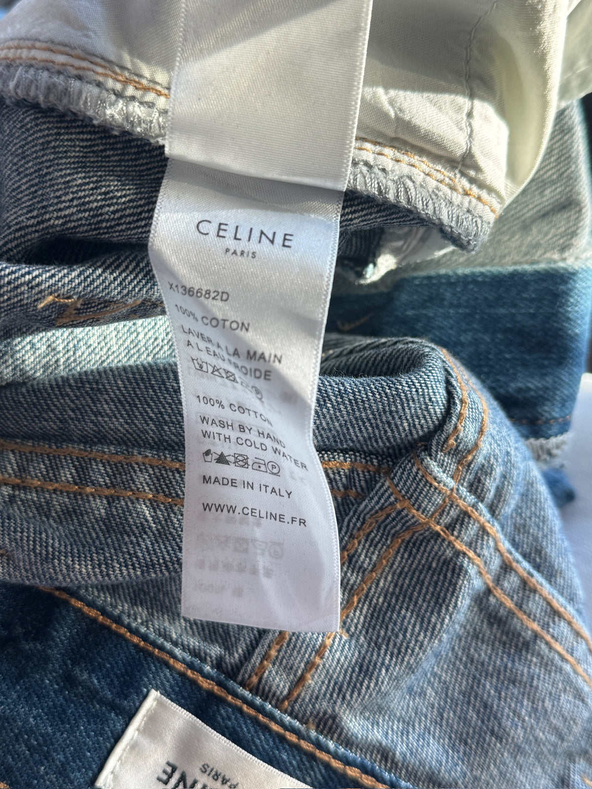 Celine wst002 chain denim