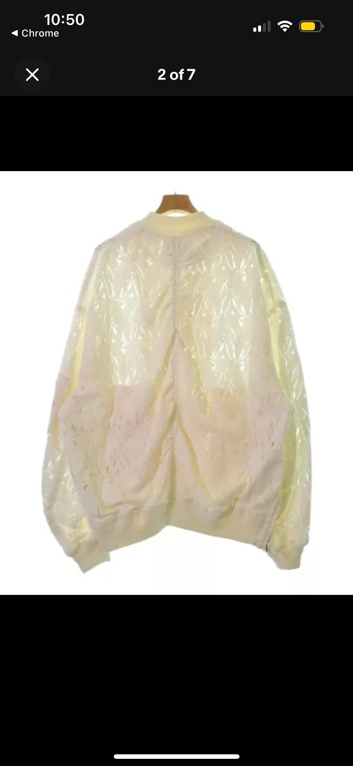Maison Special  butterfly zip up