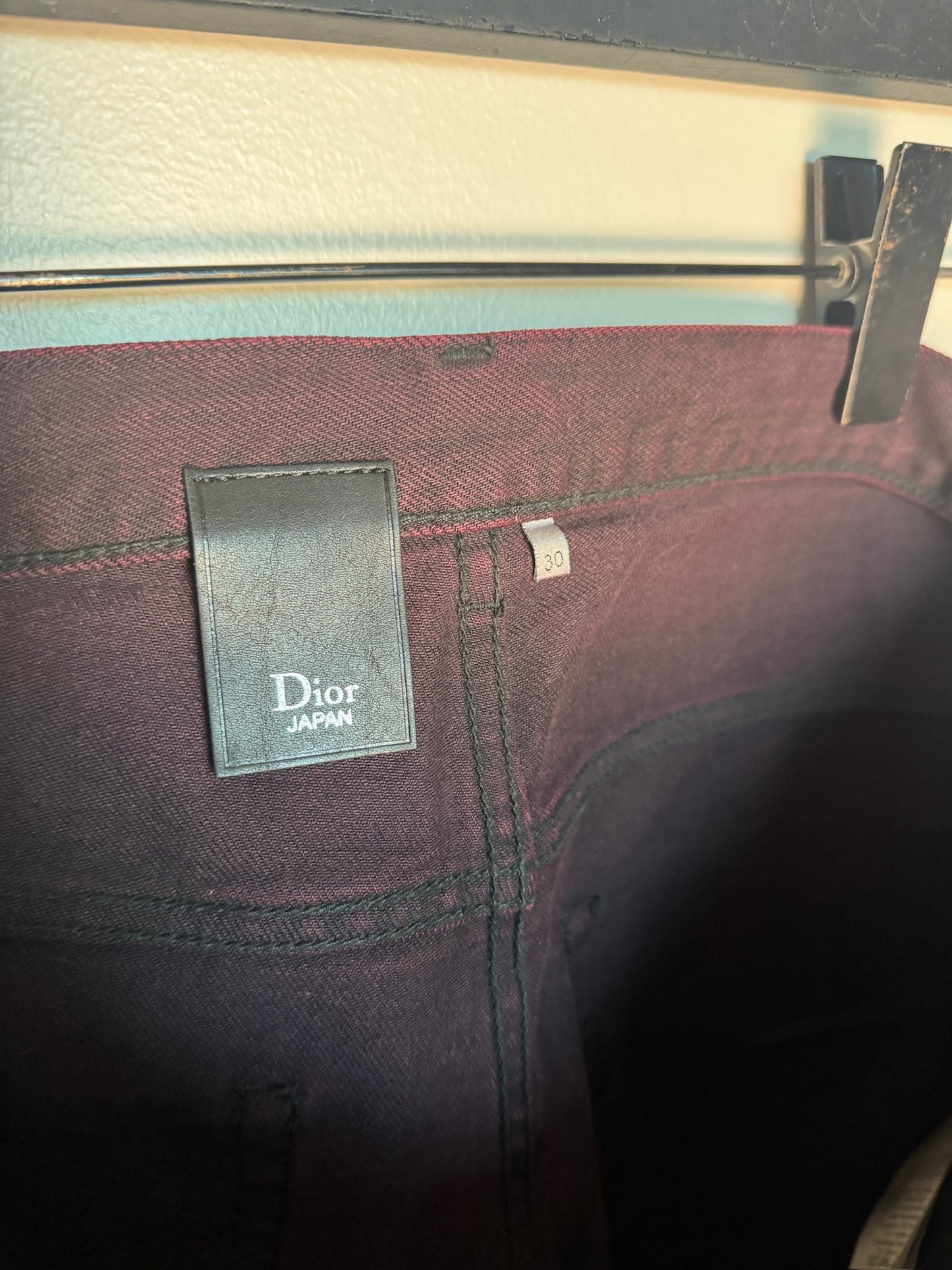 Dior homme Japan denim