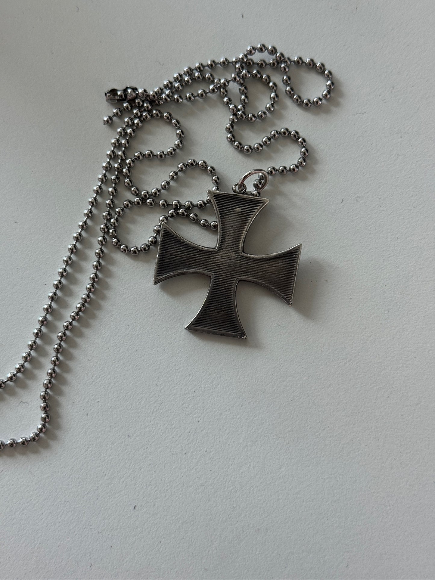 Enfants Riches Deprimes iron cross pendant