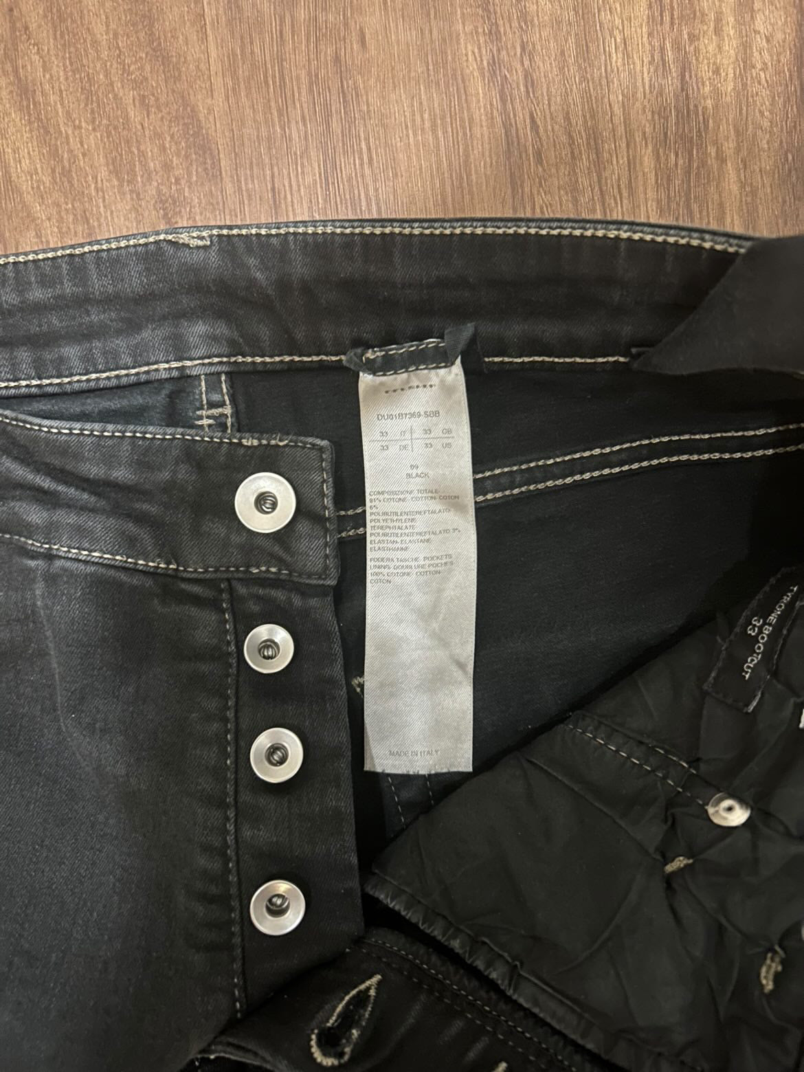Rick Owen’s Tyrone bootcuts