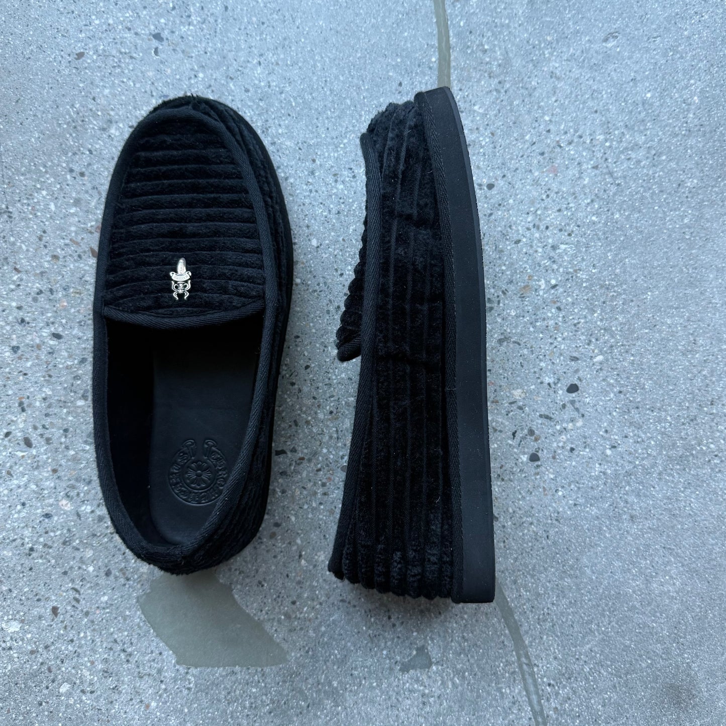 Chrome hearts dagger slip ons