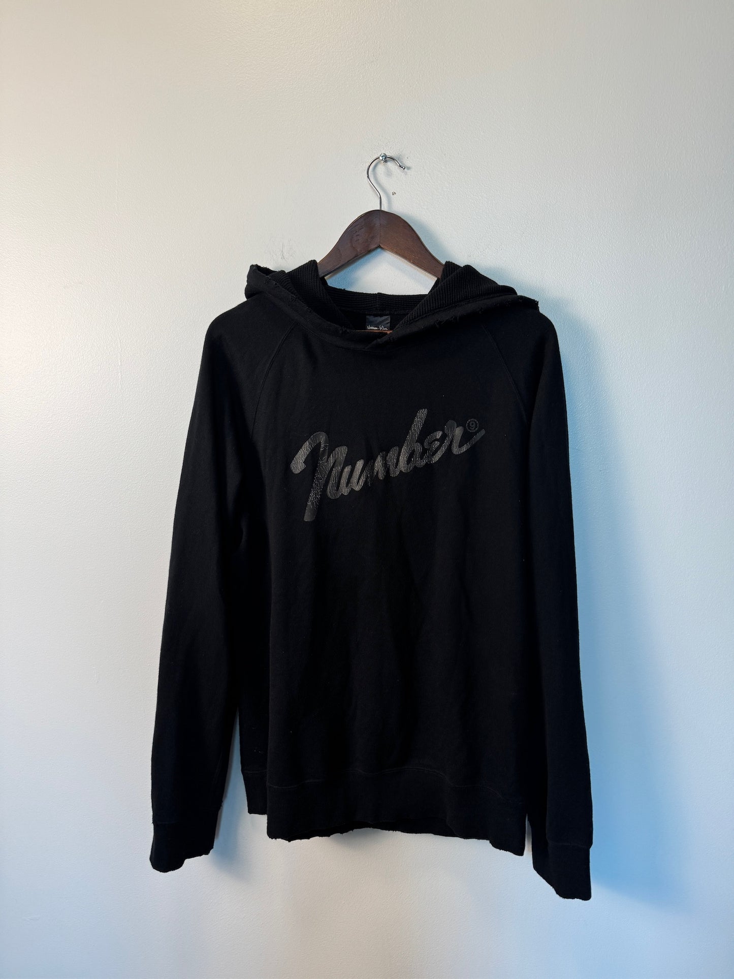 Number Nine AW05 fender hoodie