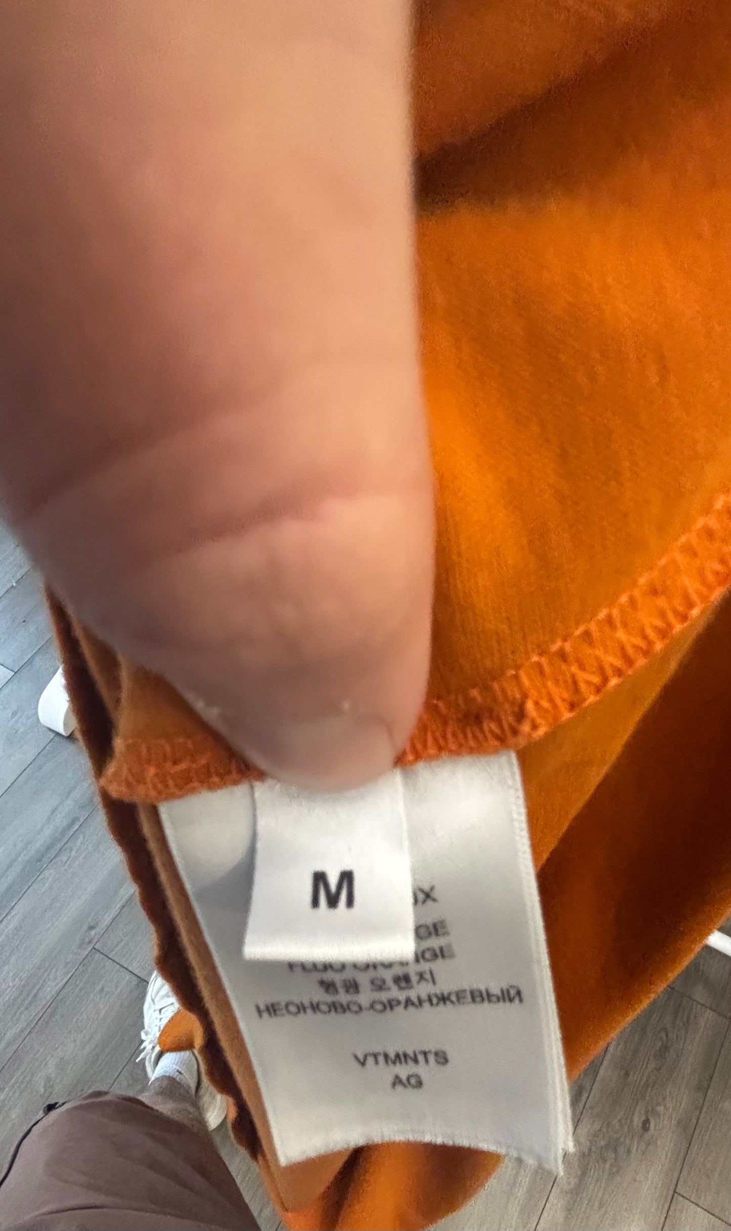 Vetements yes/ no tee