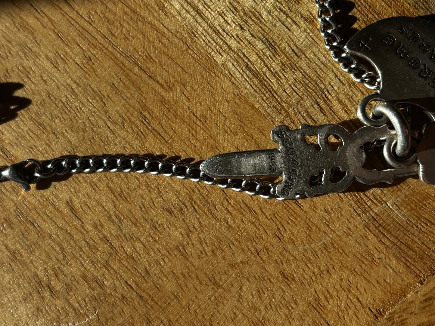Chrome Hearts trinket pendant