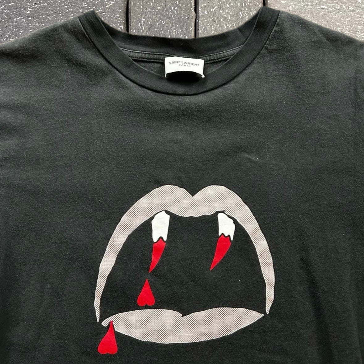 Saint Laurent Paris Vampire Tee