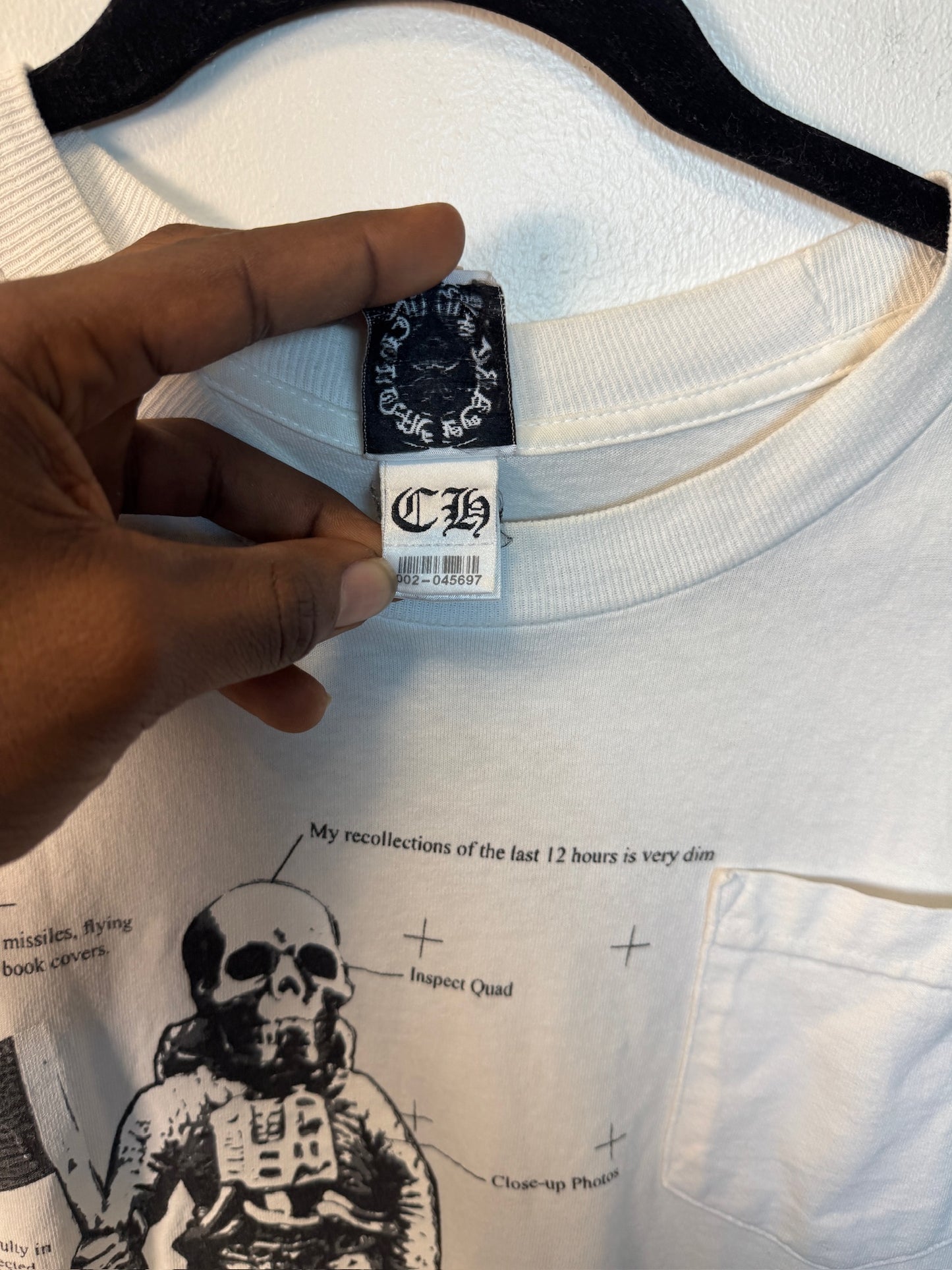 Chrome hearts foti tee