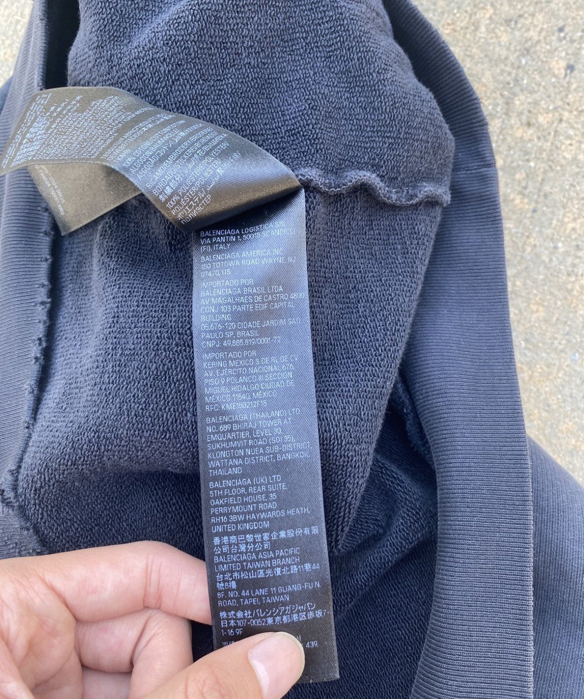 Balenciaga Paris Statue of Liberty hoodie