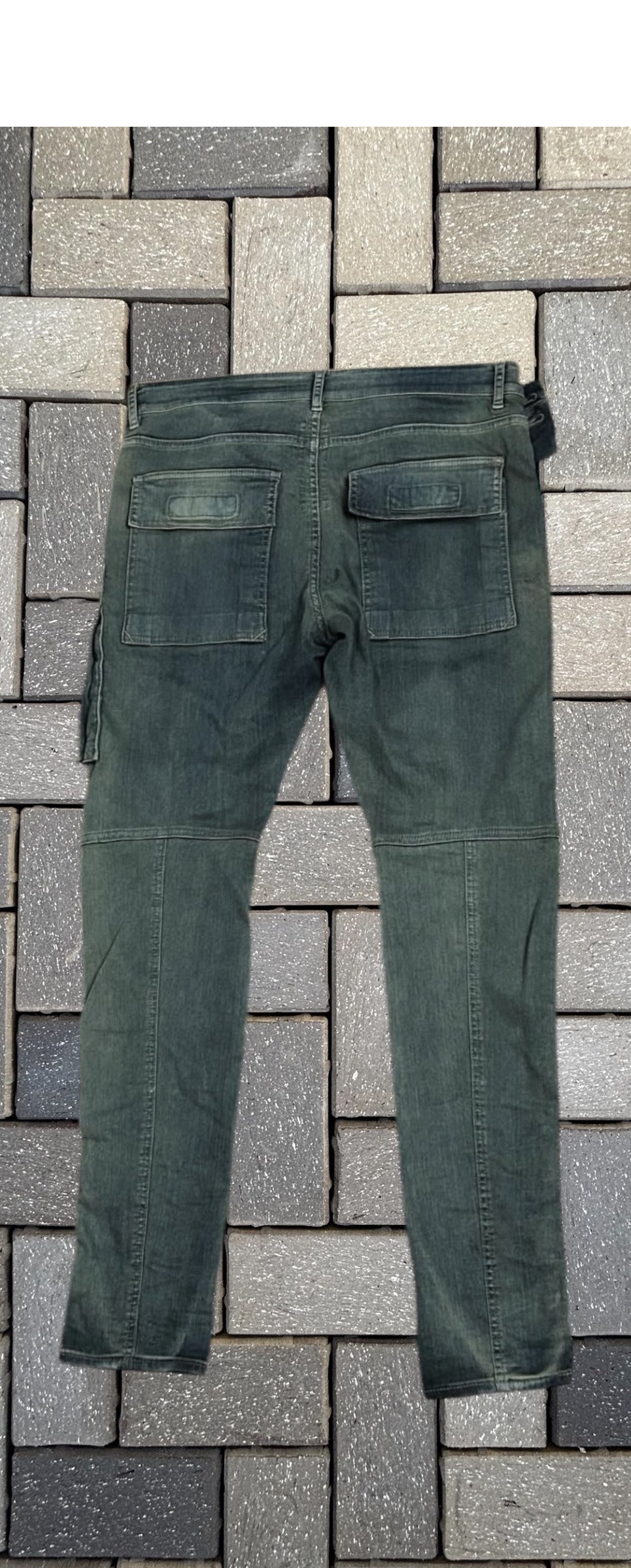 Rick Owen’s hustler Memphis cut denim