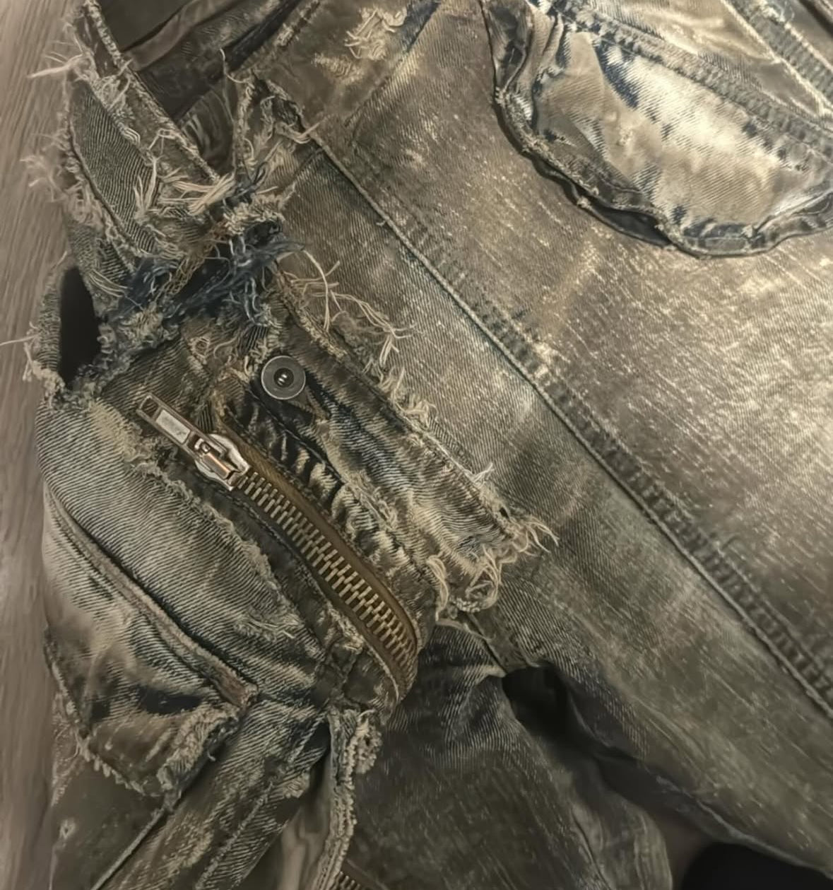 Rick Owen’s ss08 hogwash denim
