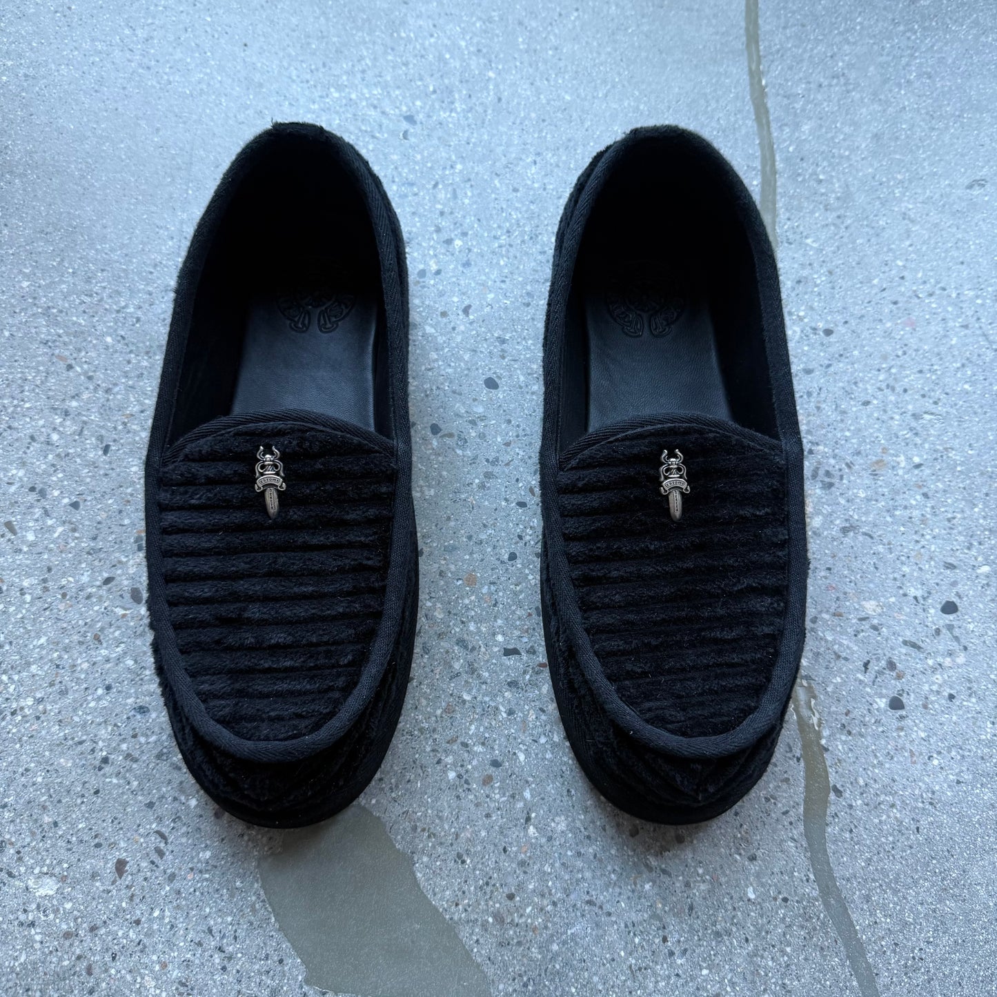 Chrome hearts dagger slip ons