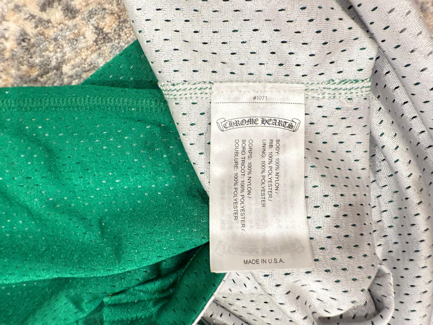Chrome hearts reversible jersey