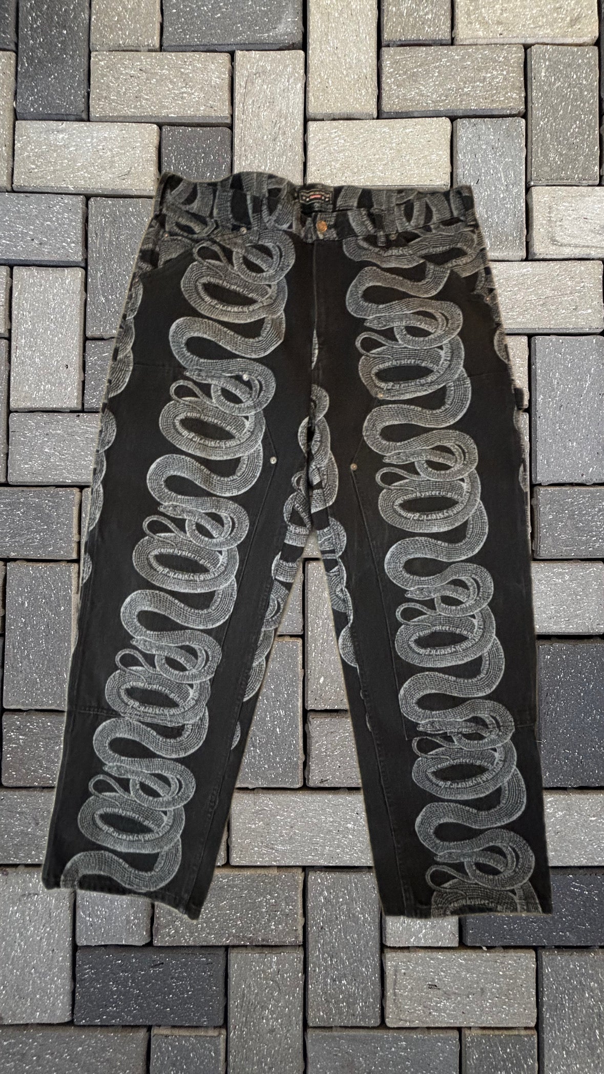 Hysteric Glamour Supreme Snake Double Knees