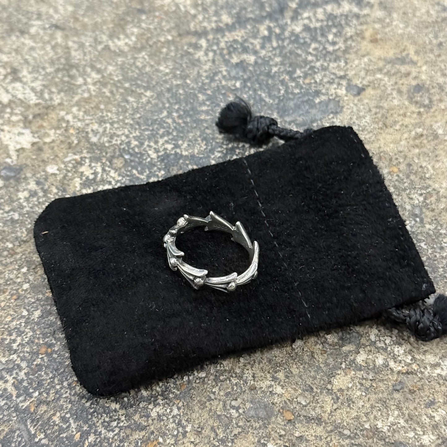 Chrome hearts swirl ring