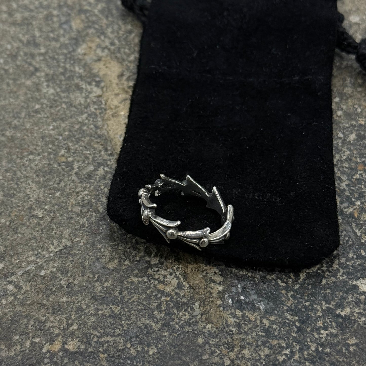 Chrome hearts swirl ring