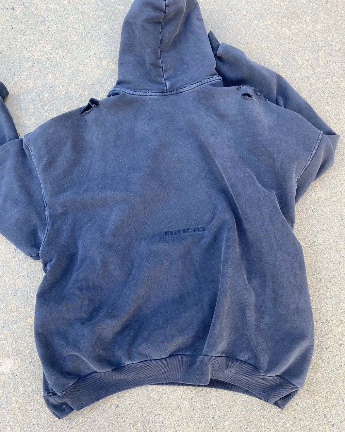 Balenciaga Paris Statue of Liberty hoodie